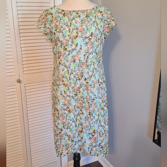 Shelby & Palmer Dresses & Skirts - Shelby & Palmer Floral Lace Dress Sz 6 *C6